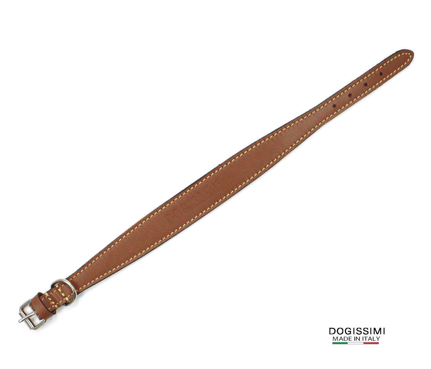 LUXURY COMFORT. Genuine Leather Dog Collar