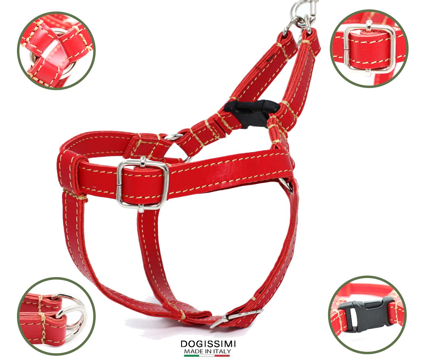 LUX. Genuine Leather Harness