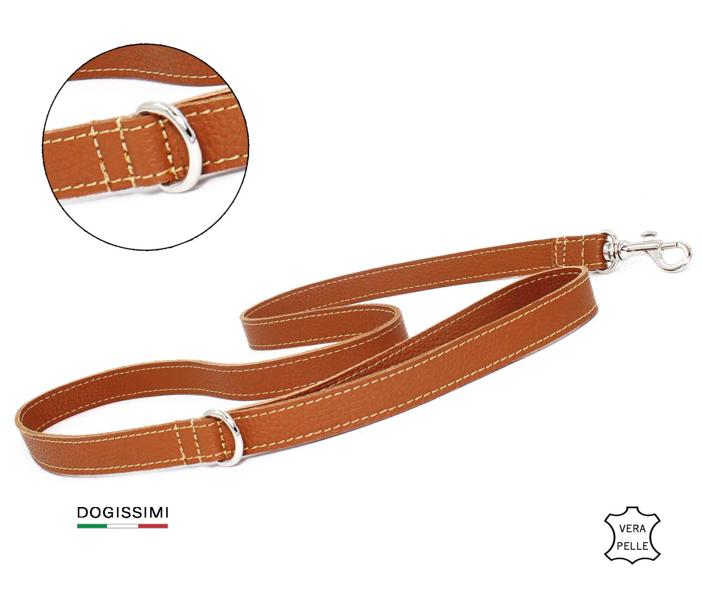 Guinzaglio In Vera Pelle Stampata - Borse E Accessori Per Cani - Foto 12